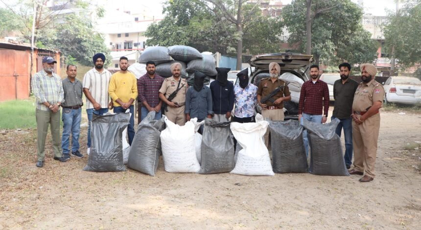 ਜਲੰਧਰ ਕਮਿਸ਼ਨਰੇਟ ਪੁਲਿਸ ਨੇ ਅੰਤਰਰਾਸ਼ਟਰੀ ਡਰੱਗ ਰੈਕੇਟ ਦਾ ਪਰਦਾਫਾਸ਼ ਕੀਤਾ, 14 ਕੁਇੰਟਲ ਭੁੱਕੀ ਸਮੇਤ ਤਿੰਨ ਕਾਬੂ