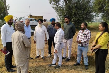 जालंधर प्रशासन पराली जलाने की प्रवृत्ति को रोकने के लिए गंभीर , त्योहारी सीजन के दौरान फील्ड में तैनात वरिष्ठ अधिकारी