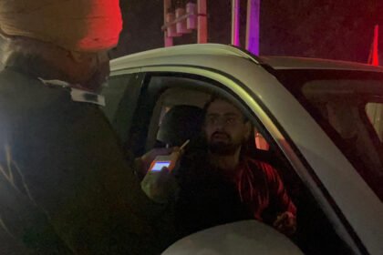 ਪੁਲਿਸ ਨੇ ਸ਼ਰਾਬ ਪੀ ਕੇ ਗੱਡੀ ਚਲਾਉਣ ਵਾਲਿਆਂ ਖਿਲਾਫ ਕੀਤੀ ਸਖ਼ਤ ਕਾਰਵਾਈ: 47 ਚਲਾਨ ਕੀਤੇ ਗਏ