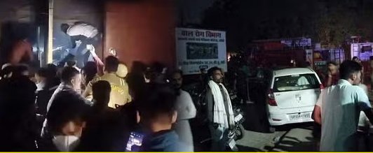 बड़ा हादसा : मेडिकल कॉलेज में आग लगने से 10 बच्चो की मौत