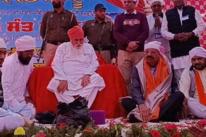 7वें महान संत सम्मेलन में कैबिनेट मंत्री मोहिंदर भक्त हुए शामिल, संतों का लिया आशीर्वाद