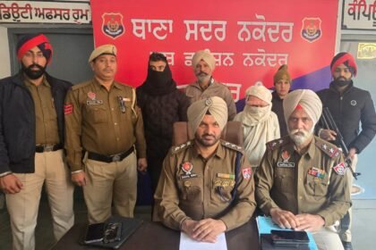 जालंधर ग्रामीण पुलिस ने नकोदर में हुई हत्या का मामला सुलझाया, पति की हत्या के आरोप में पत्नी और उसके प्रेमी को किया गिरफ्तार