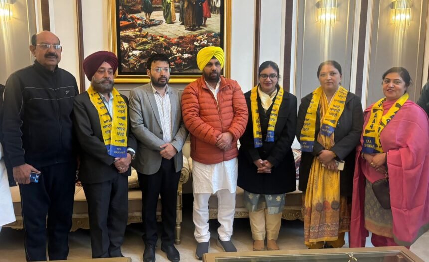 जालंधर में बनेगा आम आदमी पार्टी का मेयर, नगर निगम में मिला बहुमत, जालंधर के पांच पार्षद हुए ‘आप’ में शामिल