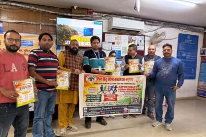 ਬਜਰੰਗ ਦਲ ਵਲੋਂ ਕੱਢੀ ਜਾ ਰਹੀ  ਮੈਰਾਥਨ ਵਿੱਚ ਵੱਧ ਵੱਧ ਨੌਜਵਾਨਾਂ ਸ਼ਿਰਕਤ ਕਰਨ-ਆਸ਼ੀਸ਼ ਕੁਮਾਰ