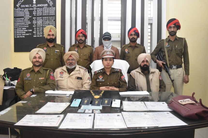 ਜਲੰਧਰ ਕਮਿਸ਼ਨਰੇਟ ਪੁਲਿਸ ਨੇ 24 ਘੰਟਿਆਂ ਦੇ ਅੰਦਰ 70 ਗ੍ਰਾਮ ਸੋਨੇ ਦੇ ਨਾਲ ਸਨੈਚਰ ਨੂੰ ਕੀਤਾ ਕਾਬੂ