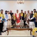 जालंधर में बीजेपी को झटका : बीजेपी के वरिष्ठ नेता विनीत धीर सौरभ सेठ अमित लुधरा को करवाया AAP में शामिल