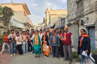 ਵਾਰਡ ਨੰਬਰ 35 ਤੋਂ ਭਾਜਪਾ ਉਮੀਦਵਾਰ ਸ਼ਿਲਪਾ ਬਾਲੀ ਨੂੰ ਮਿਲ ਰਿਹਾ ਭਾਰੀ ਸਮਰਥਨ, ਜਿੱਤਣ ਤੋਂ ਤੁਰੰਤ ਬਾਅਦ ਅਧੂਰੇ ਕੰਮਾਂ ਨੂੰ ਕੀਤਾ ਜਾਵੇਗਾ ਪੂਰਾ -ਸ਼ਿਲਪਾ ਬਾਲੀ