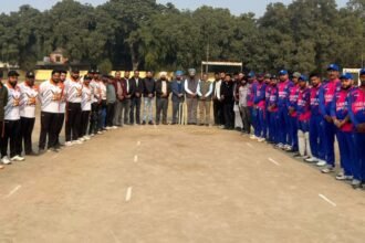 करण भार्गव क्रिकेट अकैडमी कपूरथला में चल रही T20 क्रिकेट लीग का फाइनल पिच समैशर क्रिकेट क्लब की टीम ने जीता