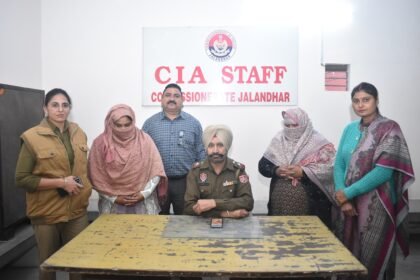 ਜਲੰਧਰ ਕਮਿਸ਼ਨਰੇਟ ਪੁਲਿਸ ਨੇ ਅੱਠ ਮਹੀਨੇ ਪਹਿਲਾਂ ਨਸ਼ੀਲੇ ਪਦਾਰਥਾਂ ਦੇ ਵੱਡੇ ਨੈਟਵਰਕ ਨਾਲ ਜੁੜੇ ਦੋ ਮੁੱਖ ਸ਼ੱਕੀਆਂ ਨੂੰ ਕੀਤਾ ਕਾਬੂ