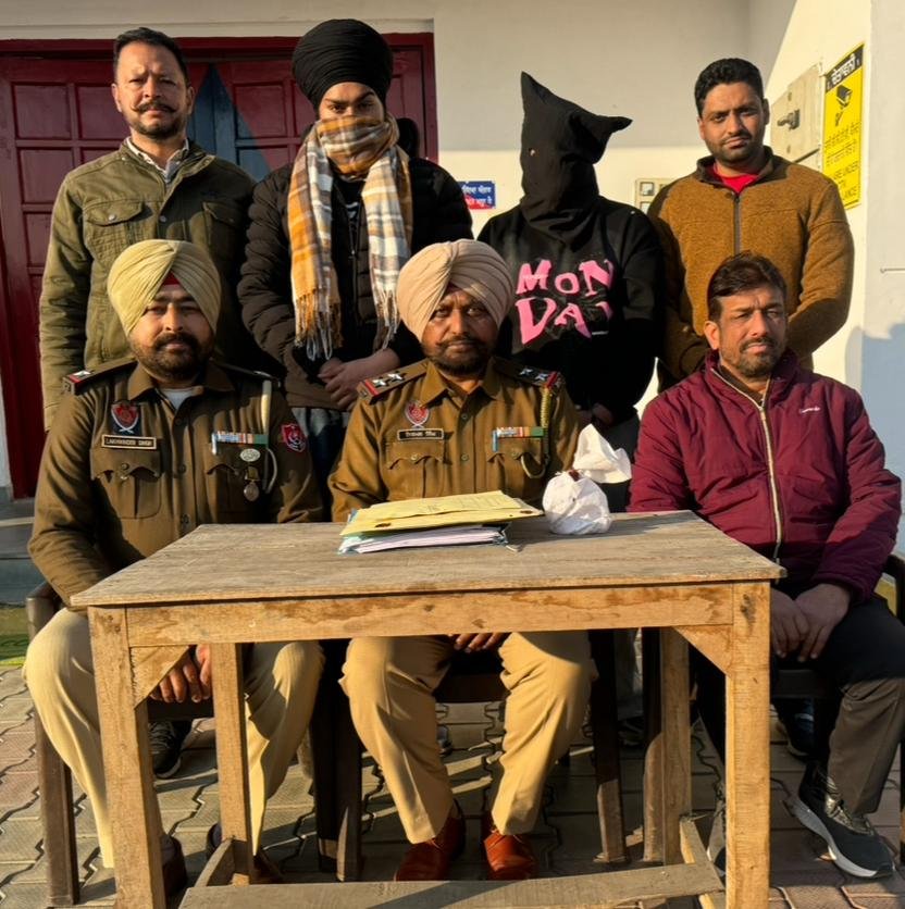 जालंधर ग्रामीण पुलिस के सी.आई.ए स्टाफ ने दो नशा तस्करो को 100 ग्राम हेरोइन के साथ किया गिरफ्तार