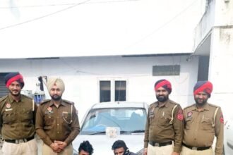 जालंधर ग्रामीण पुलिस ने 24 घंटे में किया हाईवे लूट मामले का खुलासा, 2 गिरफ्तार,  चोरी हुई नकदी और वारदात में इस्तेमाल अल्टो कार जब्त