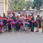 नेशनल जर्नलिस्ट प्रेस क्लब ने बांटे कंबल