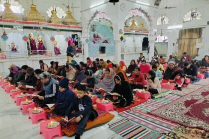 ਸ਼ਿਵ ਮੰਦਿਰ ਬਗ਼ੀਚੀ ਲਾਹੌਰੀ ਗੇਟ ਵਿਖੇ ਹਰ ਜੇਠੇ ਐਤਵਾਰ 51 ਦੁਰਗਾ ਸਤੂਤੀ ਪਾਠ ਦਾ ਆਯੋਜਨ ਕੀਤਾ ਜਾ ਰਿਹਾ