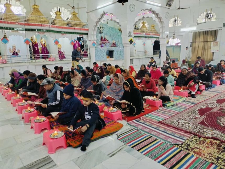 ਸ਼ਿਵ ਮੰਦਿਰ ਬਗ਼ੀਚੀ ਲਾਹੌਰੀ ਗੇਟ ਵਿਖੇ ਹਰ ਜੇਠੇ ਐਤਵਾਰ 51 ਦੁਰਗਾ ਸਤੂਤੀ ਪਾਠ ਦਾ ਆਯੋਜਨ ਕੀਤਾ ਜਾ ਰਿਹਾ