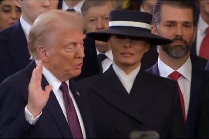 डोनाल्ड ट्रंप ने अमेरिका के 47वें राष्ट्रपति के रूप में ली शपथ,  शपथ लेते हुए बाइडन प्रशासन के 78 फैसलों को ट्रंप ने किया रद्द