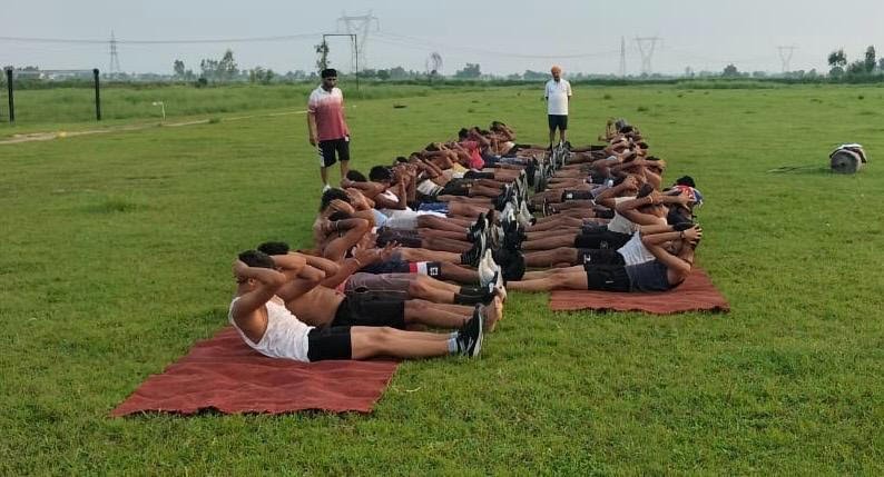 भारतीय सेना में अग्निवीर भर्ती होने के इच्छुक युवाओं के लिए सी-पाइट कैंप तेह कंजला में मुफ्त प्रशिक्षण शुरू