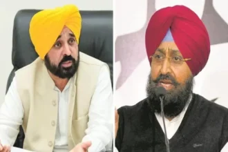 पंजाब में बम आने का दावा करने वाले कांग्रेस नेता प्रताप बाजवा के घर पहुंची पुलिस, CM मान ने दी चेतावनी