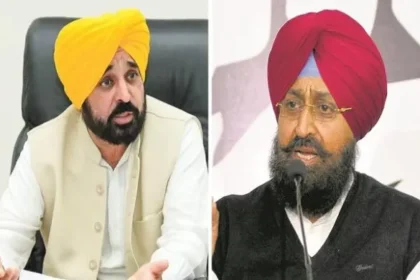 पंजाब में बम आने का दावा करने वाले कांग्रेस नेता प्रताप बाजवा के घर पहुंची पुलिस, CM मान ने दी चेतावनी