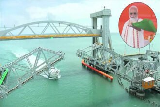 देश को मिला पहला वर्टिकल सी ब्रिज, PM मोदी ने किया उद्घाटन