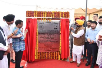 केजरीवाल और मुख्यमंत्री भगवंत सिंह मान ने जालंधर में 78 करोड़ रुपए की लागत से भारत के पहले बहु-उद्देश्यीय खेल परिसर की नींव रखी