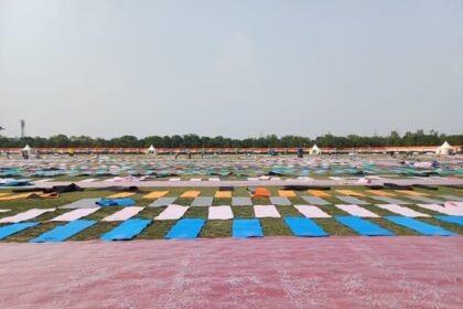 सीएम दी योगशाला : पी.ए.पी ग्राउंड तिरंगे के रंग में रंगा, कल सुबह 5 बजे शुरू होगा ‘पंजाब योग समागम-2025