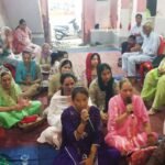 प्राचीन शिव मंदिर मोहल्ला सेखड़िया करतारपुर में 40 वां मासिक संकीर्तन का आयोजन