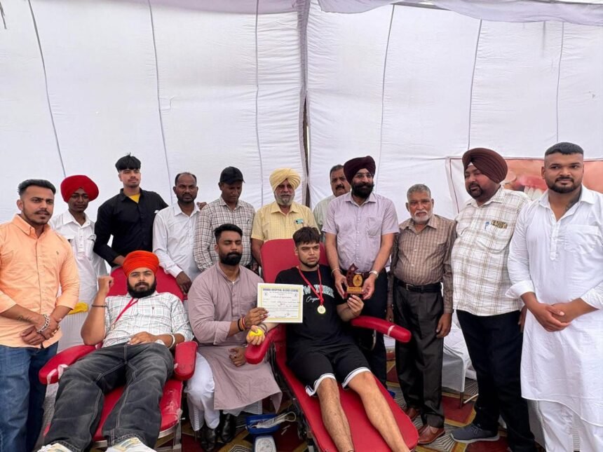 ਕਪੂਰਥਲਾ ਹਲਕੇ ਦੇ ਅਵੀ ਰਾਜਪੂਤ ਨੇ ਆਪਣੇ ਜਨਮ ਦਿਨ ਤੇ ਲਗਾਇਆ ਛੇਵਾਂ ਖੂਨਦਾਨ ਕੈਂਪ