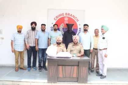 कमिश्नरेट पुलिस ने 5 किलो से अधिक हेरोइन, 2 किलो अफीम और अवैध हथियारों के साथ 5 लोगो को किया गिरफ्तार