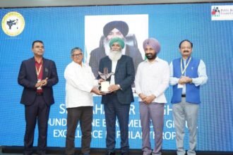 ਅਮਰੀਕੀ – ਭਾਰਤੀ ਸਮਾਜ ਸੇਵੀ ਬਹਾਦਰ ਸਿੰਘ ਸੈਲਮ ਨੂੰ ਕੀਤਾ (ਦਾਨ ਪੁੰਨ ) ਅਚੀਵਰ ਐਵਾਰਡਜ-2025 ਨਾਲ ਚੰਡੀਗੜ ਚ’ ਸਨਮਾਨਿਤ