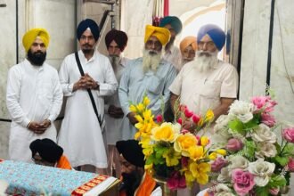 ਸ੍ਰੀ ਗੁਰੂ ਰਾਮਦਾਸ ਸਾਹਿਬ ਜੀ ਦੇ ਪ੍ਰਕਾਸ਼ ਦਿਹਾੜੇ ਤੇ ਗੁਰਮਤਿ ਸਮਾਗਮ ਕਰਵਾਇਆ