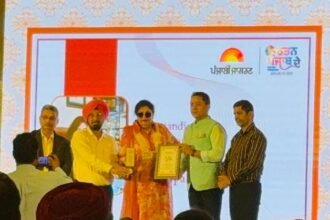 ਰਤਨ ਪੰਜਾਬ” ਦੇ ਪ੍ਰੋਗਰਾਮ ਅਧੀਨ ਪ੍ਰਿੰਸੀਪਲ ਡਾ.ਪ੍ਰੈਟੀ ਸੋਢੀ ਸਨਮਾਨਿਤ