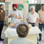 सीएचसी करतारपुर में सी.पी.आर के बारे में दी गई सिखलाई