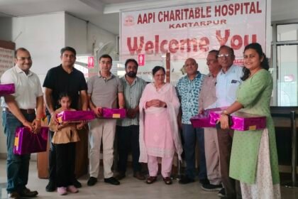 आपी चैरिटेबल हॉस्पिटल में मनाया गया दिवाली उत्सव