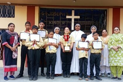 संत फ़्रांसिस कान्वेंट स्कूल के छात्रों ने जालंधर कैंट में हुई “स्पोर्ट्स मीट” में दूसरा स्थान प्राप्त कर स्कूल का नाम किया रोशन