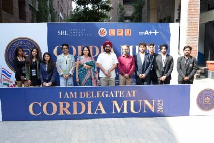 एलपीयू में कॉर्डिया एमयूएन 2025 ने कूटनीति, वाद-विवाद और संवाद के माध्यम से युवाओं को किया प्रेरित