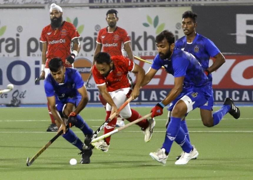 42वें इंडियन ऑयल सर्वो सुरजीत हॉकी टूर्नामेंट, भारत पेट्रोलियम ने सीएजी दिल्ली को 2-0 से हराकर क्वार्टर फाइनल में किया प्रवेश