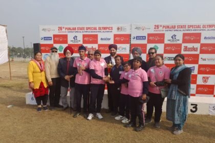 संत फ़्रांसिस कान्वेंट स्कूल के स्पेशल विभाग के स्पेशल छात्रों ने पंजाब स्टेट स्पेशल ओलंपिक गेम्स में तीसरा स्थान प्राप्त कर स्कूल का नाम किया रोशन