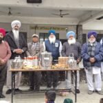 धन धन माता गुजर कौर जी और चार साहिबजादों व बाबा मोती राम मेहरा जी की याद में लगाया दूध का लंगर