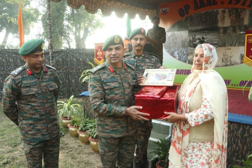 भारतीय सेना द्वारा डेरा बाबा नानक में 54वें डीबीएन दिवस पर ‘ऑपरेशन अकाल’ का स्मरण