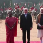 राष्ट्रपति भवन में हुआ पुतिन का स्वागत, दिया गया गार्ड ऑफ ऑनर; राजघाट पहुंच महात्मा गांधी को दी श्रद्धांजलि