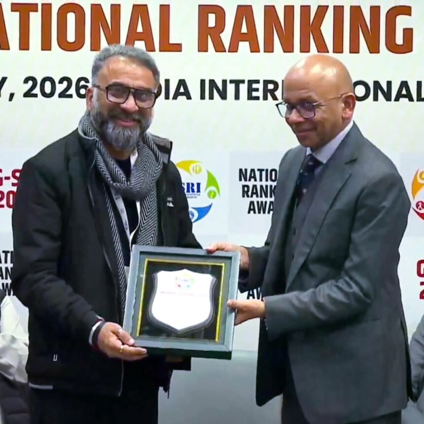 एलपीयू को ग्लोबल स्पोर्ट्स एजुकेशन कन्वेंशन 2026 में देश का सर्वश्रेष्ठ इंडोर स्पोर्ट्स इंफ्रास्ट्रक्चर अवार्ड मिला