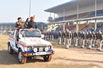 गणतंत्र दिवस समागम की फुल ड्रेस रिहर्सल, डिप्टी कमिश्नर ने लहराया तिरंगा, जिला स्तरीय समागम के प्रबंधों का लिया जायजा