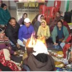 नव वर्ष के आगमन पर प्राचीन शिव मंदिर करतारपुर में करवाया गया हवन यज्ञ