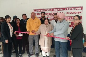 निशुल्क मैडिकल कैंप में 50 मरीजों की जांच