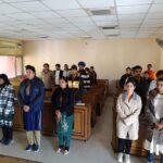 ਐਮ.ਜੀ.ਐਸ.ਐਮ. ਜਨਤਾ ਕਾਲਜ ਕਰਤਾਰਪੁਰ ਵਿਖੇ ਮੌਨ ਧਾਰਨ ਕਰਕੇ ਸ਼ਹੀਦਾਂ ਨੂੰ ਕੀਤਾ ਗਿਆ ਨਮਨ