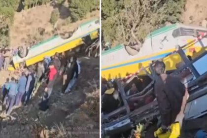 हिमाचल में गहरी खाई में गिरी यात्रियों से भरी बस, मची चीख-पुकार; 8 लोगों की दर्दनाक मौत