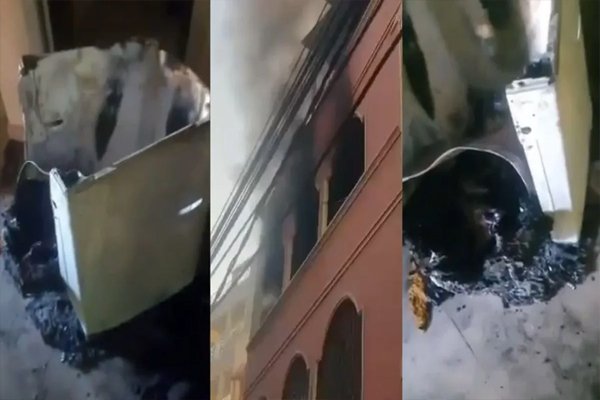 वॉशिंग मशीन में जोरदार धमाके से इलाके में फैली दहशत, बाल-बाल बचे लोग