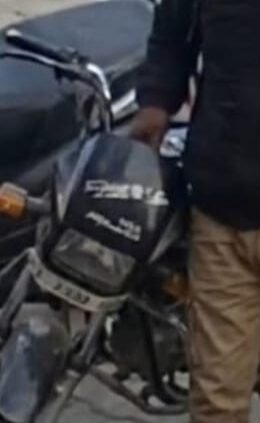 इंप्रूवमेंट ट्रस्ट मार्केट करतारपुर से मोटरसाइकिल चोरी