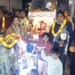 महाशिवरात्रि के उपलक्ष में निकली सातवीं प्रभातफेरी का कई स्थानों पर हुआ फूलों की वर्षा से स्वागत