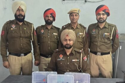 ਕਰਤਾਰਪੁਰ ਪੁਲਿਸ ਨੇ ਆਪਰੇਸ਼ਨ ਪਰਹਾਰ 2 ਤਹਿਤ ਤਿੰਨ ਦੋਸ਼ੀਆਂ ਨੂੰ ਤਿੰਨ ਪਿਸਤੋਲ ਅਤੇ 14 ਰੋਂਦ ਸਮੇਤ  ਕੀਤਾ ਗਿਰਫਤਾਰ